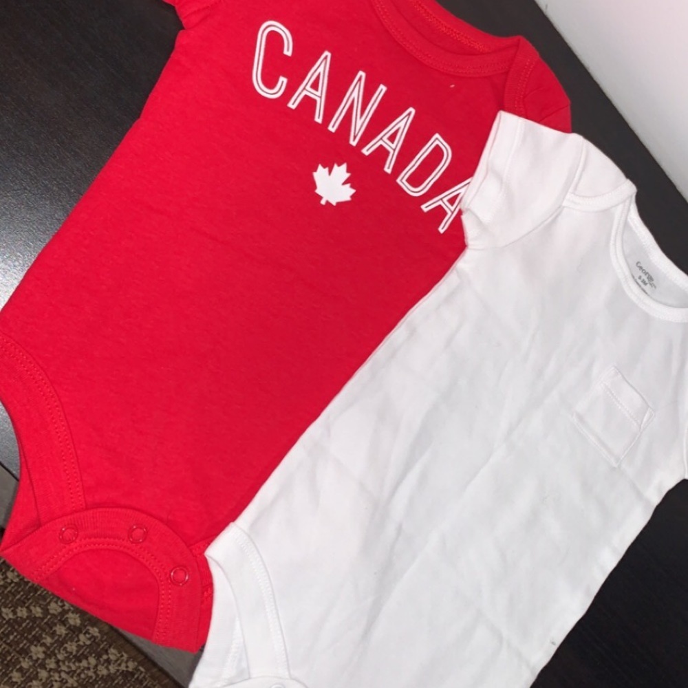 (0-3 months) baby undershirts (2/$15)